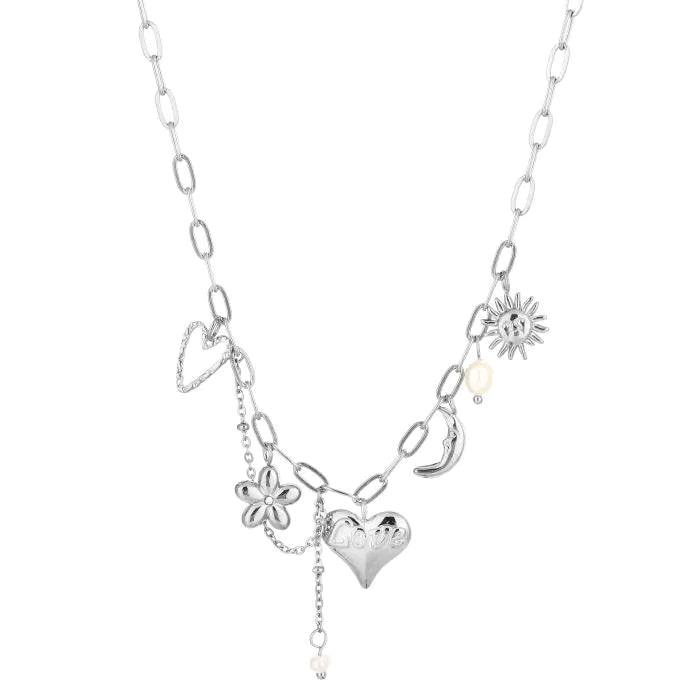 Dayna Necklace - Silver