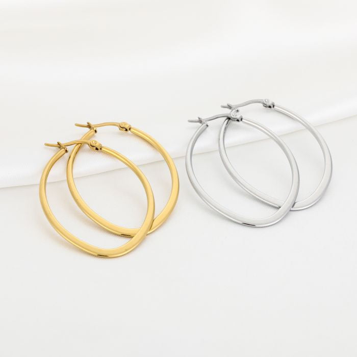Yvette Large Earrings - Gold