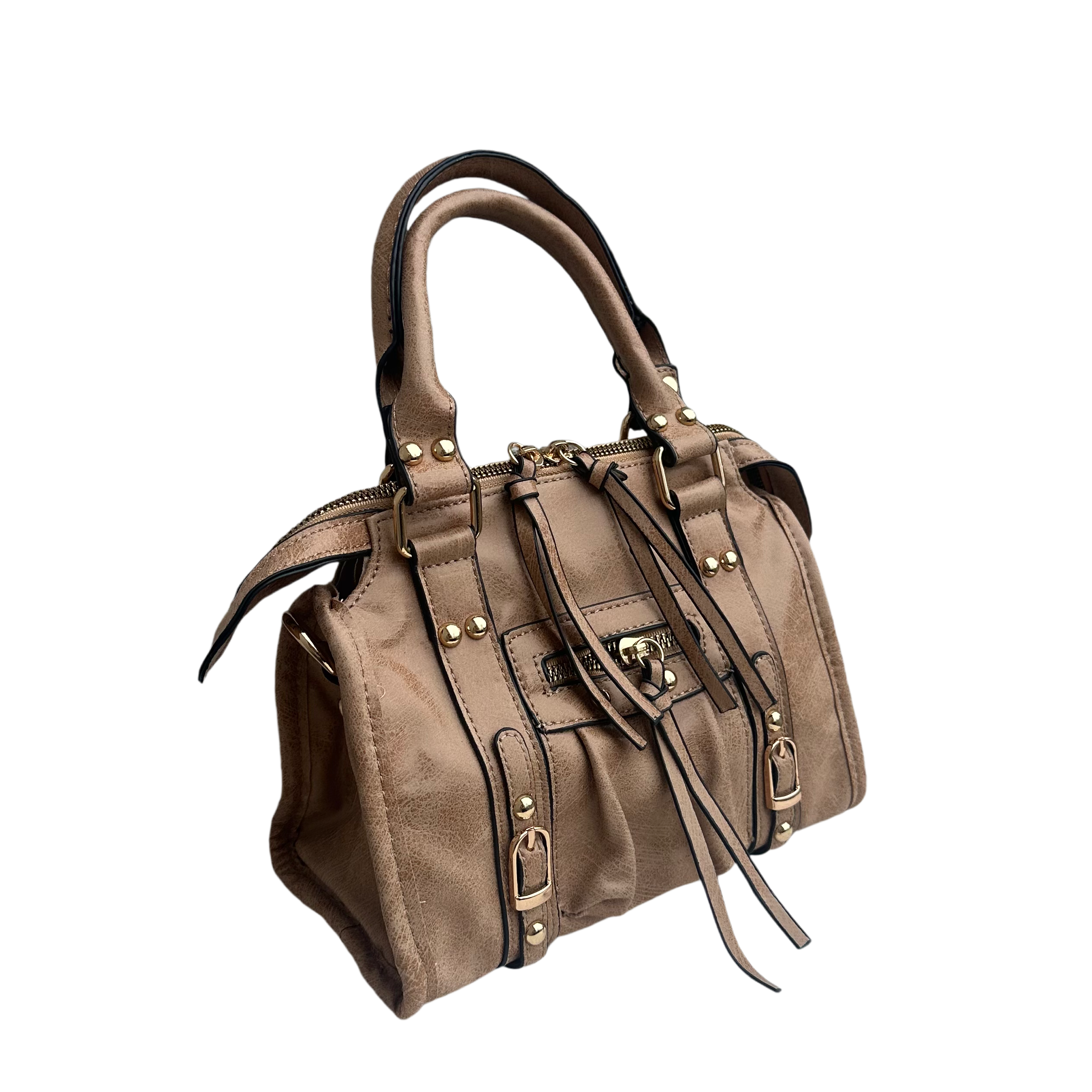 Liv Small Tas PU Leer - Taupe