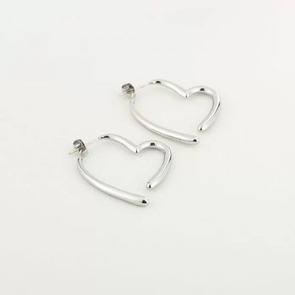Valentine Earrings - Silver