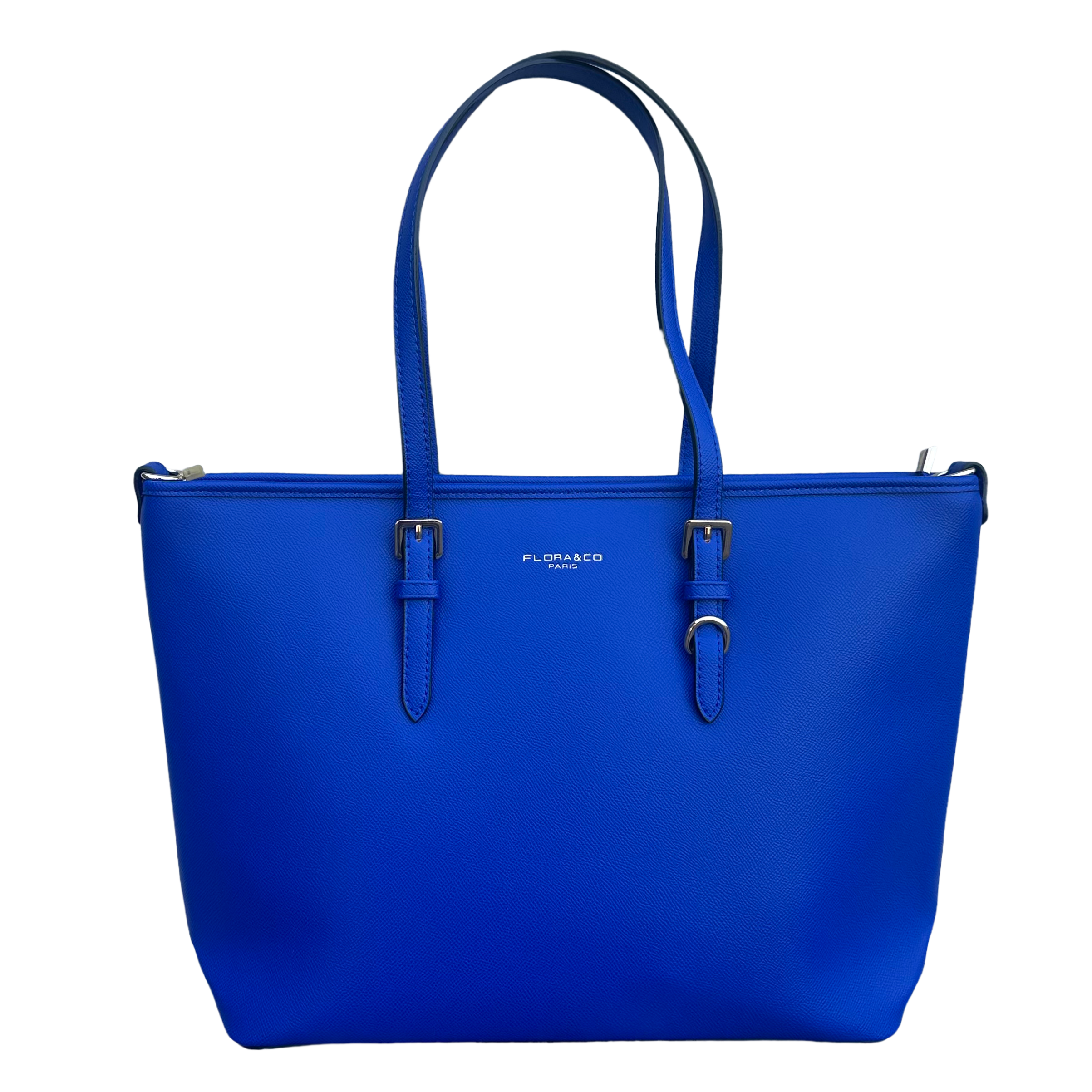 Flora & Co Shopper Tas - Kobalt Blauw