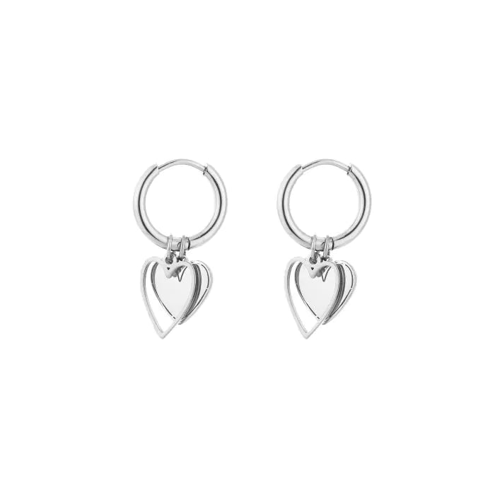 Iris Earrings - Silver