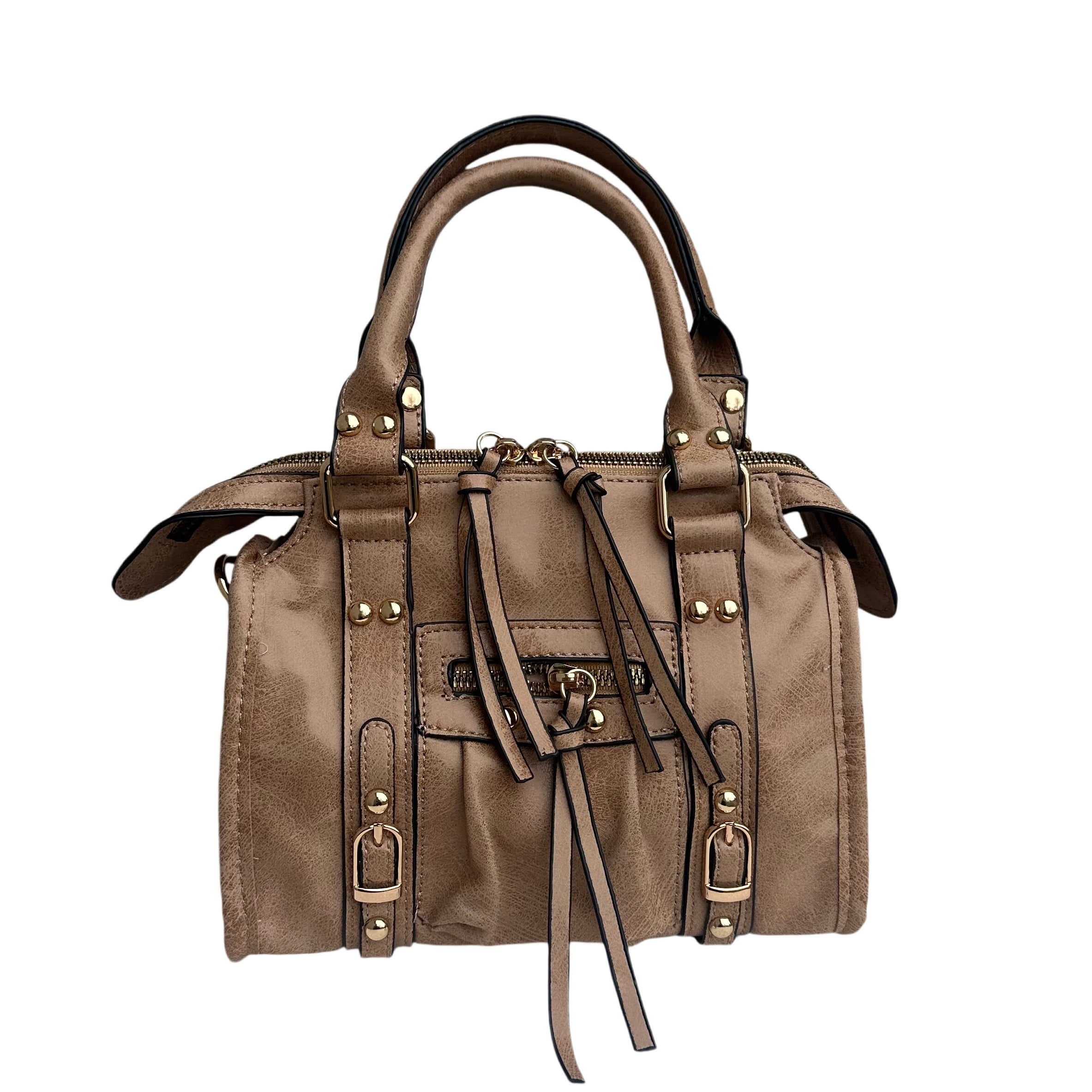 Liv Small Tas PU Leer - Taupe