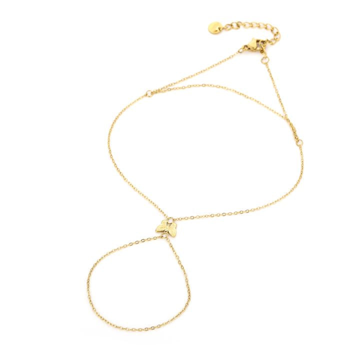 Handchain Butterfly - Gold