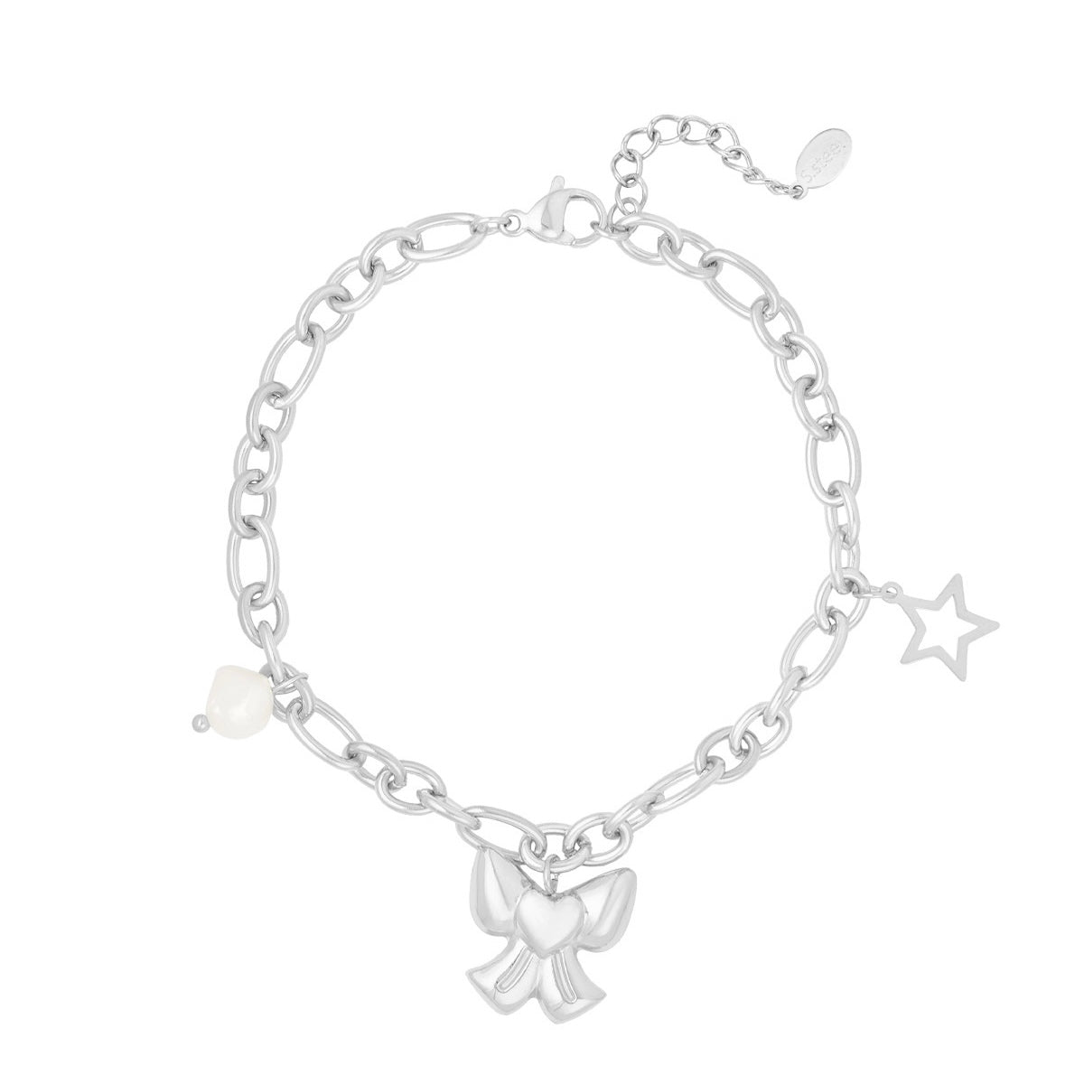 Beads Strik Bracelet - Silver