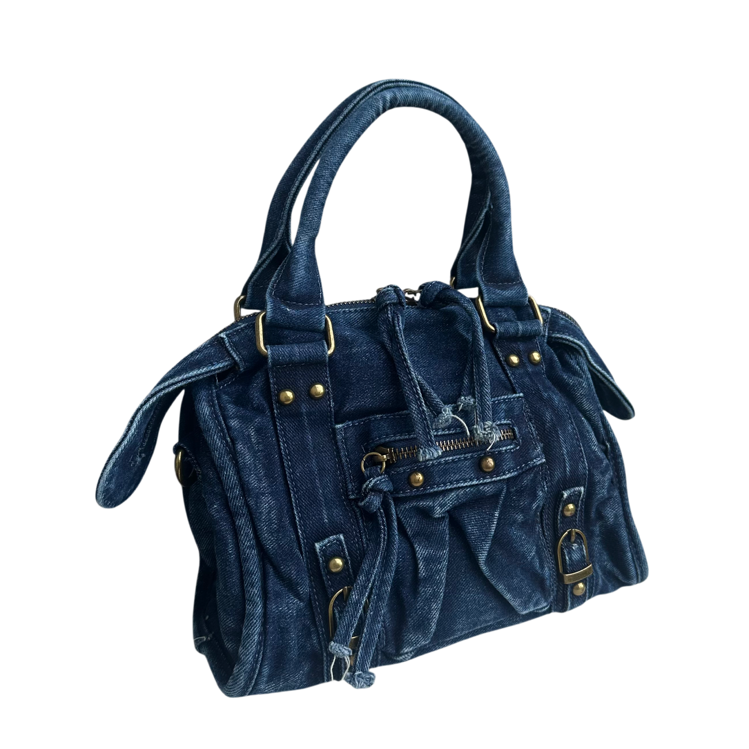 Liv Denim Medium Tas - Donker Blauw