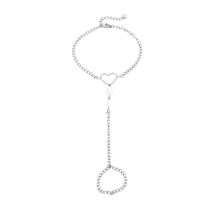 Handchain Love - Silver