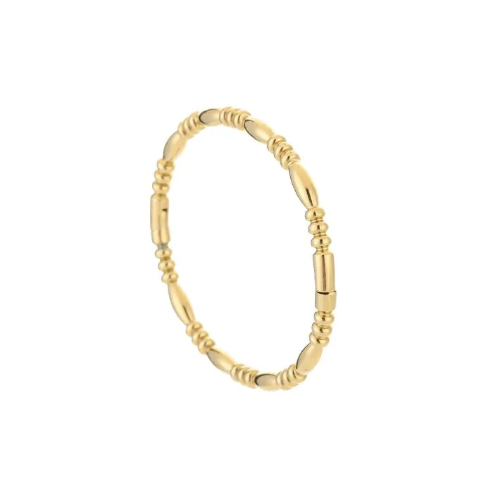Boho Bangle Bracelet - Gold