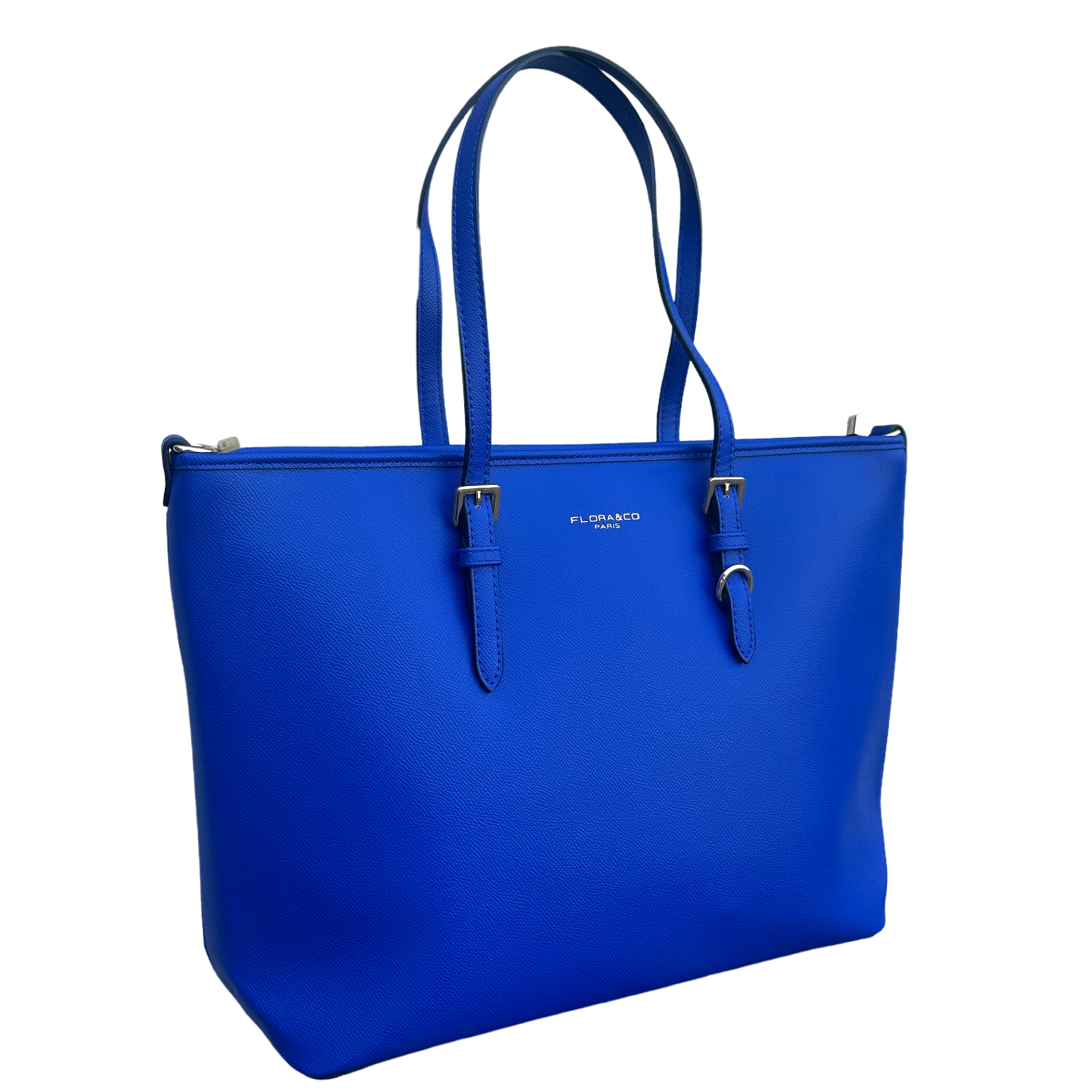 Flora & Co Shopper Tas - Kobalt Blauw