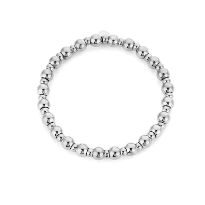 Belle Beads Bracelet - Silver