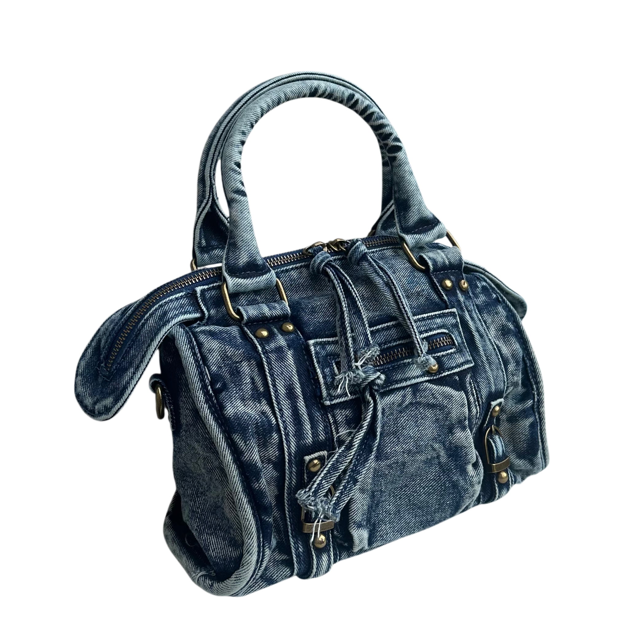 Liv Denim Medium Tas - Blauw