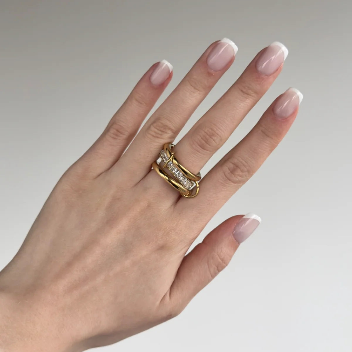 Demi Large Ring - Gold