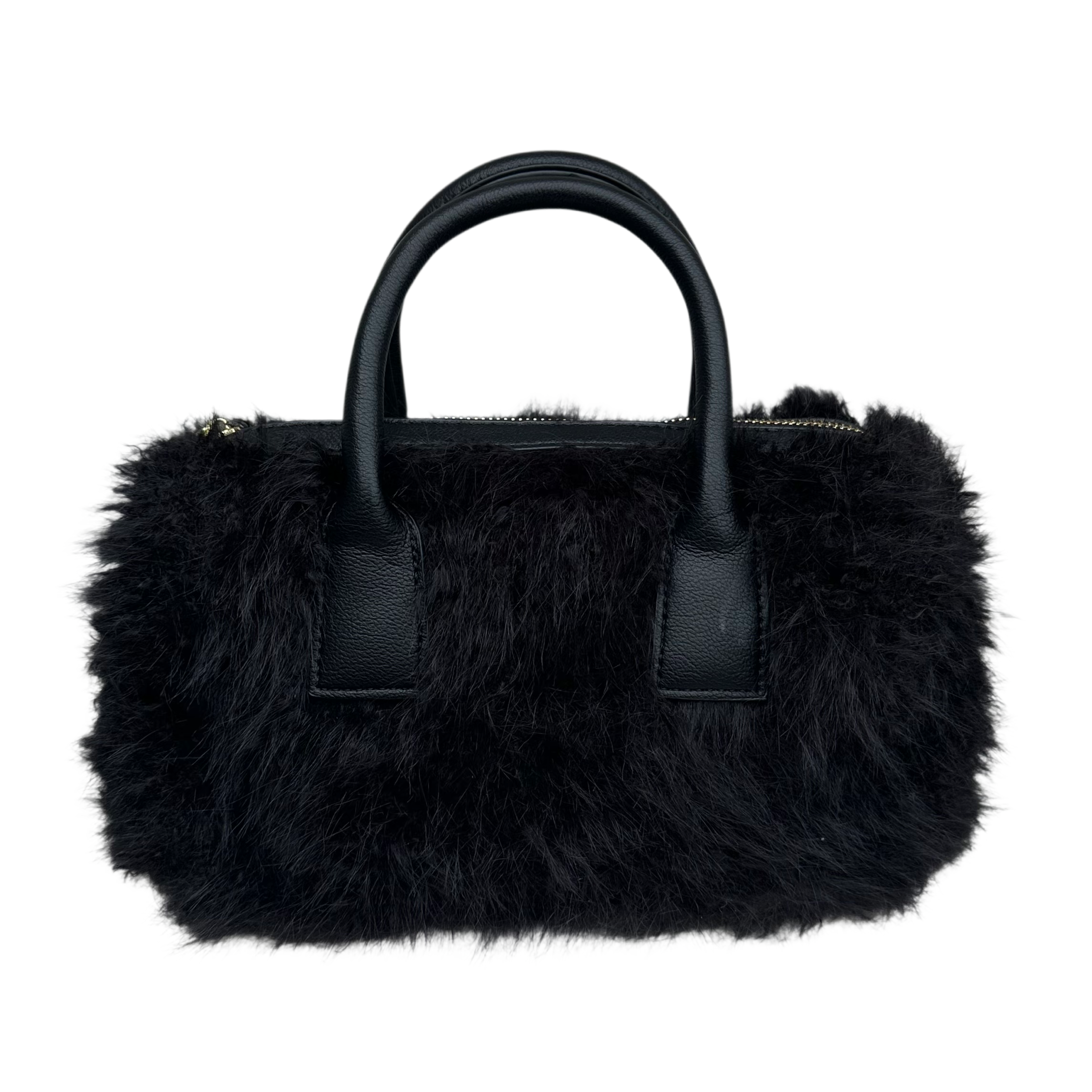 Fluffy Tas - Zwart