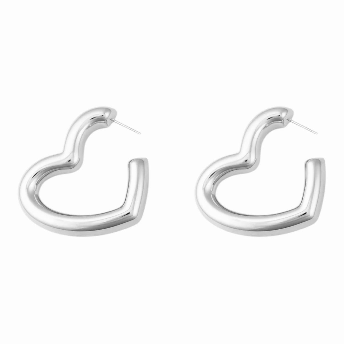 Megan Medium Earrings - Silver