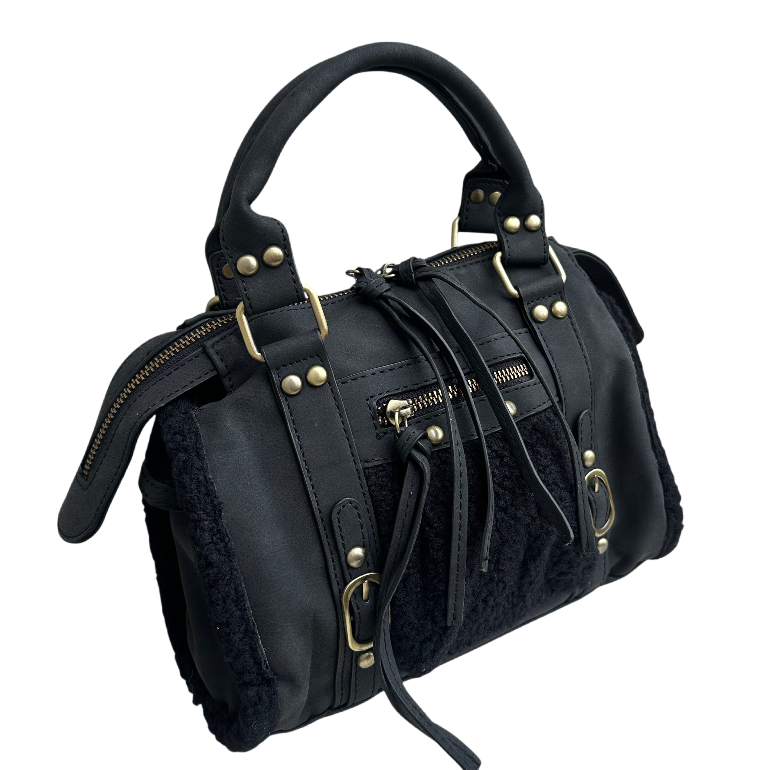 Liv Teddy Medium Tas - Zwart