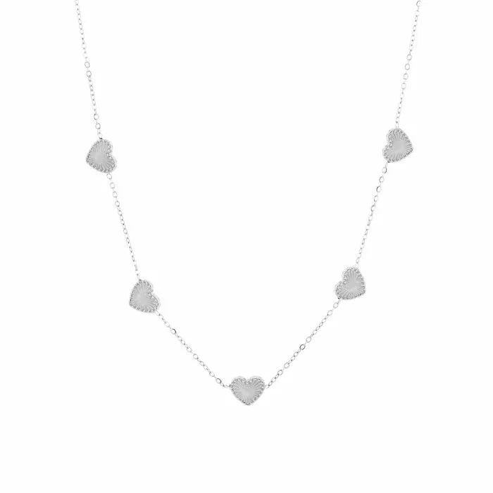 Much Heart Necklace - Silver