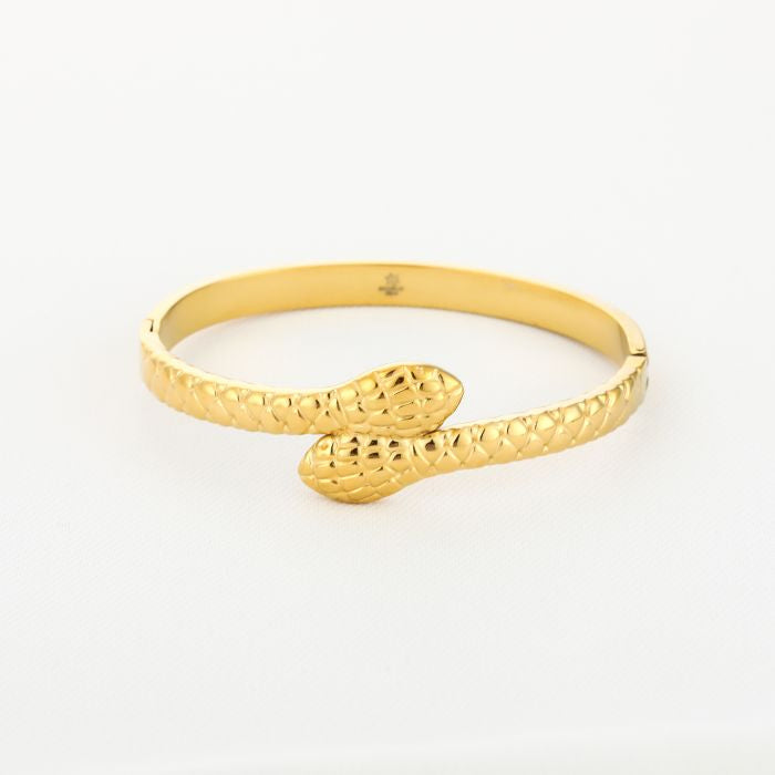 Bangle Snake Bracelet - Gold