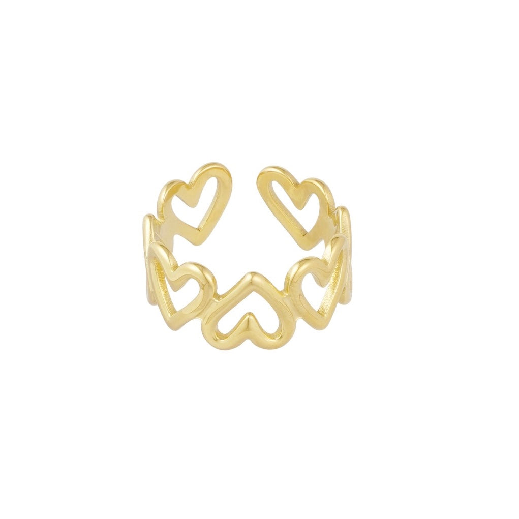 Twisted Love Ring - Gold