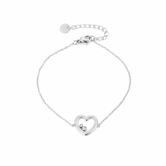 Two Love Bracelet - Silver