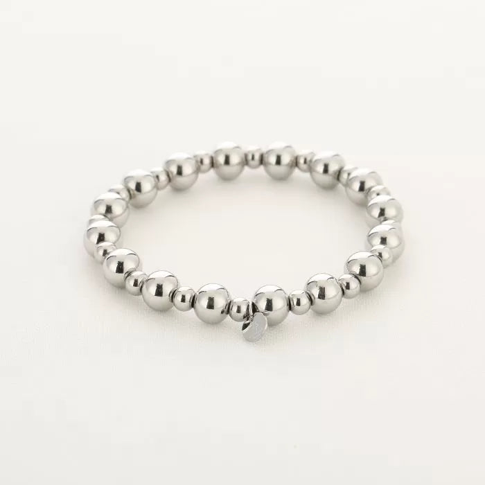 Beads Classic Bracelet - Silver