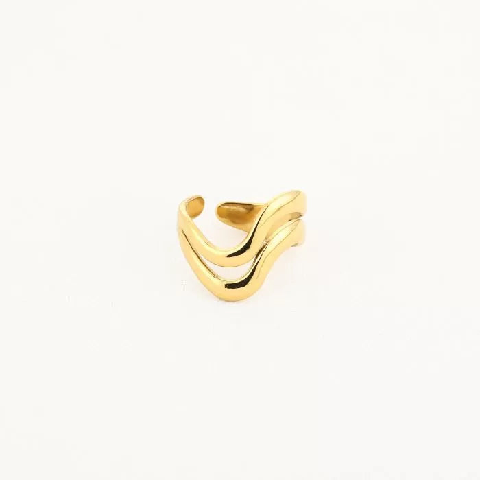 Snowy Ring - Gold