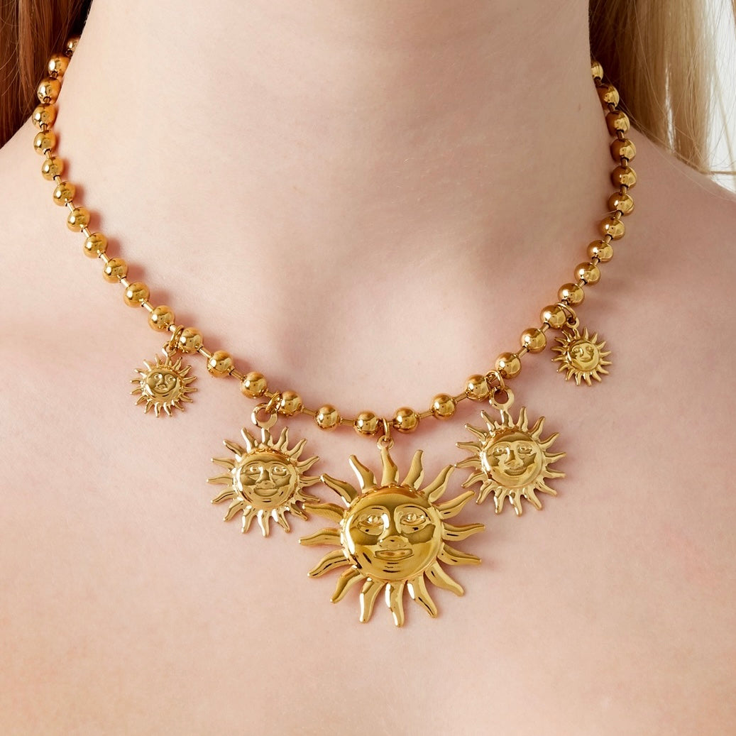 Sunlight Necklace - Gold