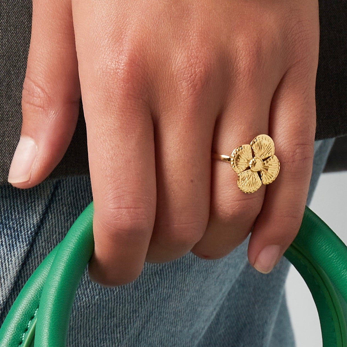 Bloem Ring - Silver