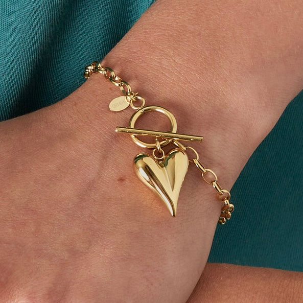 Love Lies Bracelet - Gold - Sieradenbycelin Sieradenbycelin Sieradenbycelin