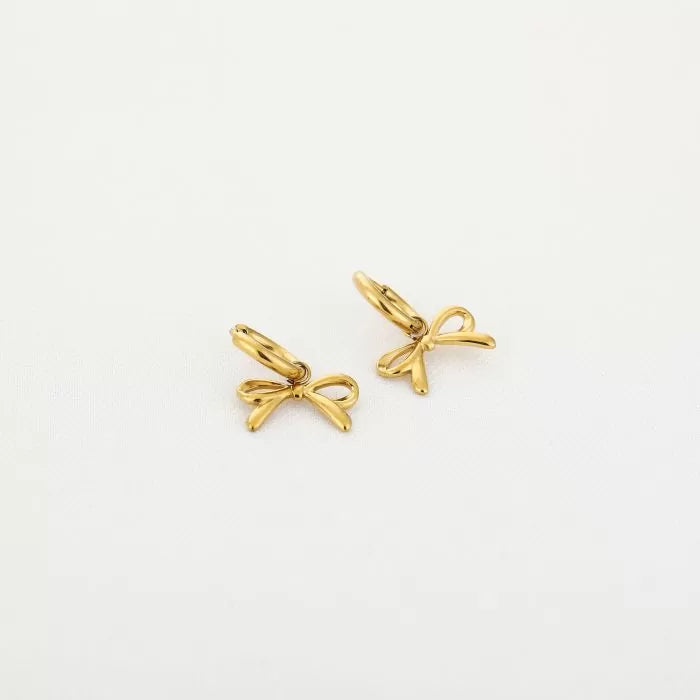 Basic Strikjes Earrings - Gold