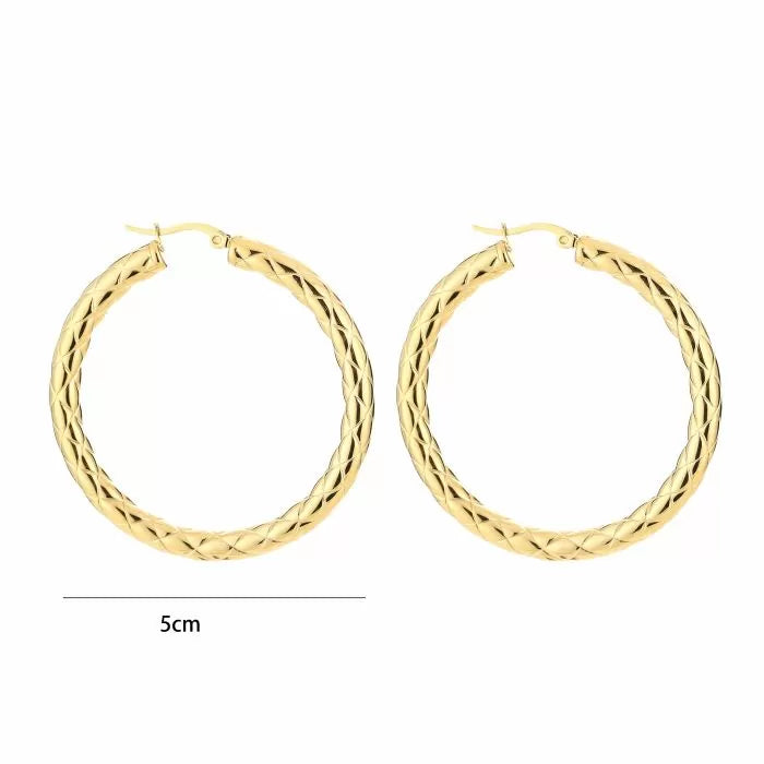 Basic Emma Earrings - Gold