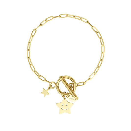 Happy Star Bracelet - Gold