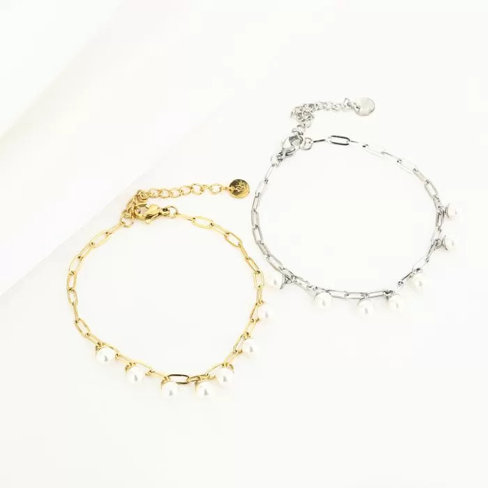 Parels Bracelet - Gold