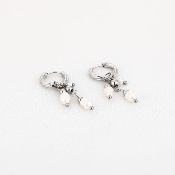Nadia Earrings - Silver