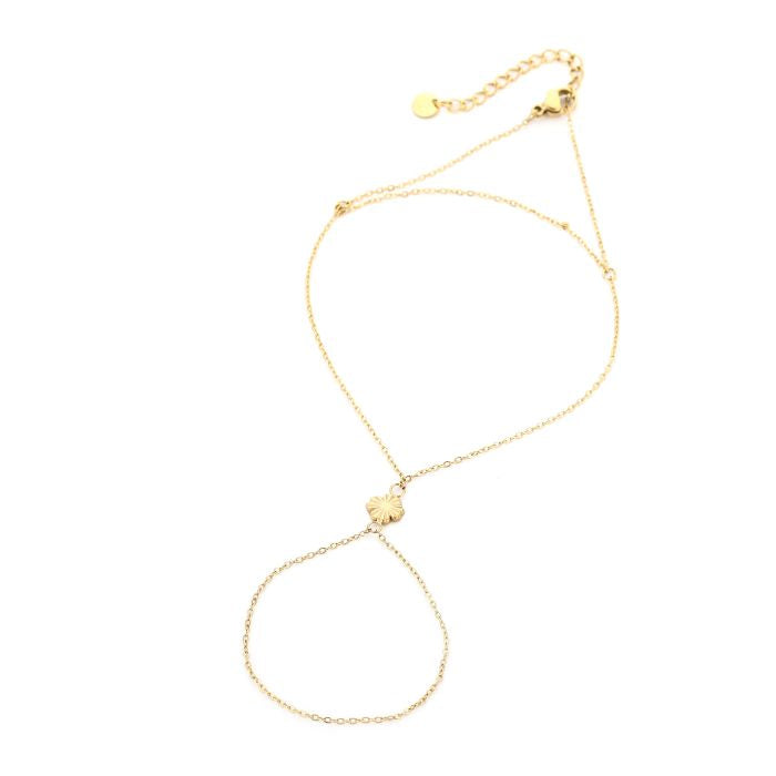 Handchain Clover - Gold