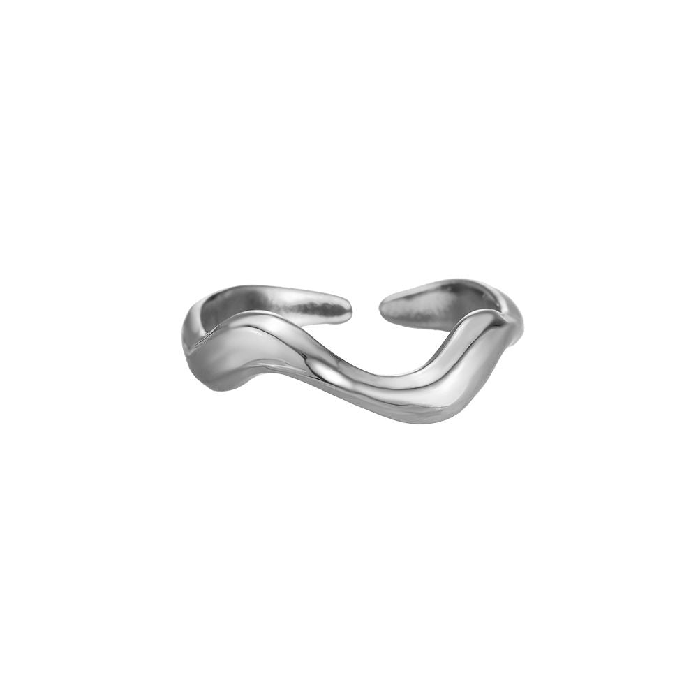 Wave Ring - Silver