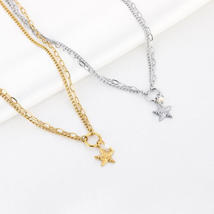 Sterre Necklace - Gold