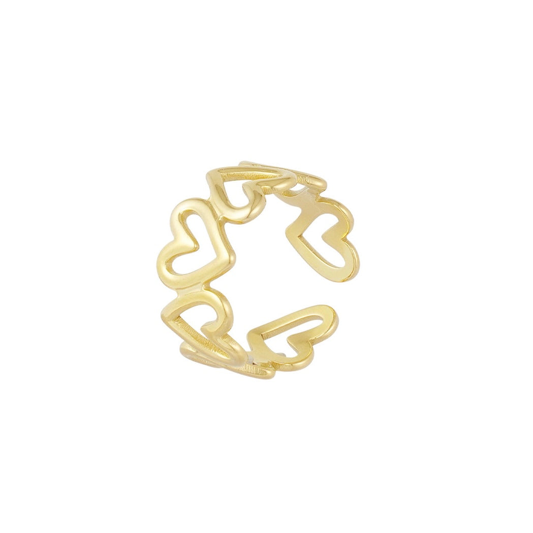 Twisted Love Ring - Gold