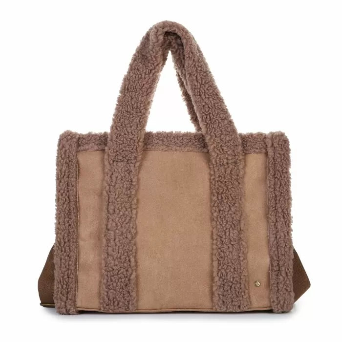 Teddy Shopper Tas - Taupe