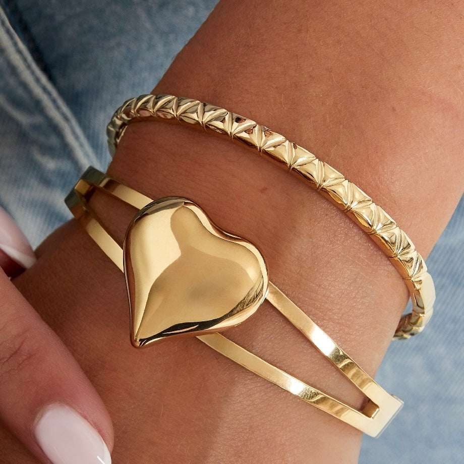 Bangle Zia Bracelet - Gold