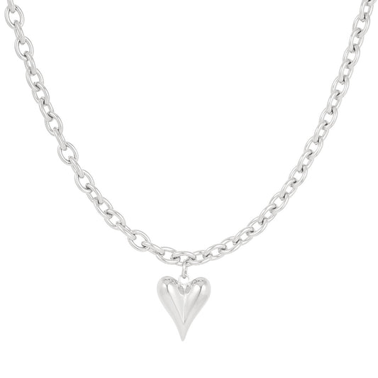 Love Rules Necklace - Silver