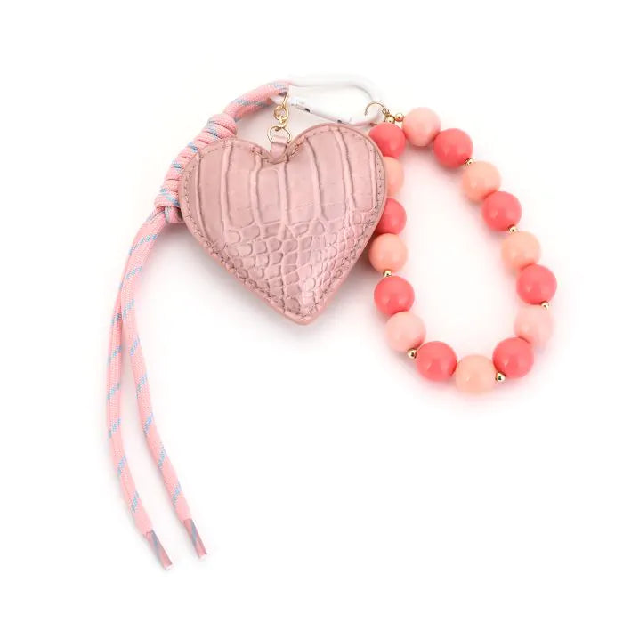 Tassenhanger - Heart Roze