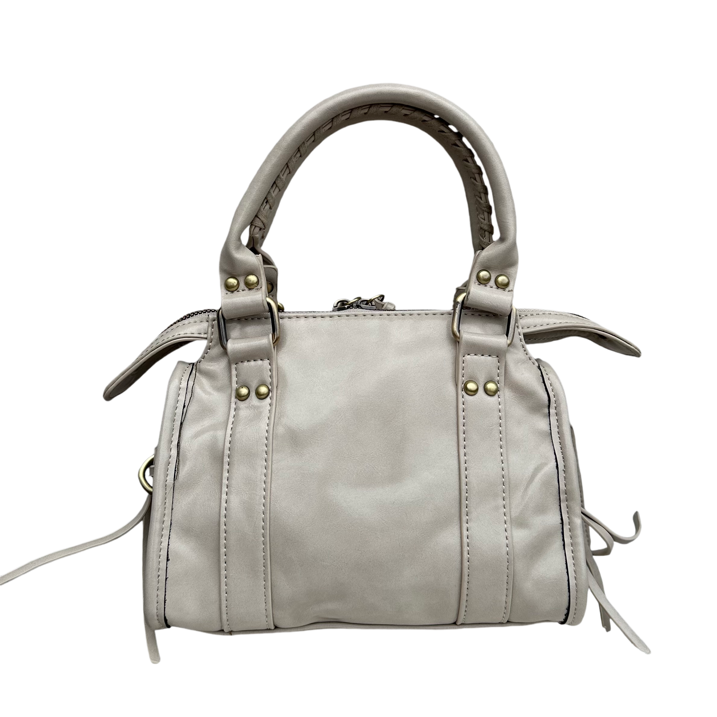 Liv Small Mirror Tas PU Leer - Beige