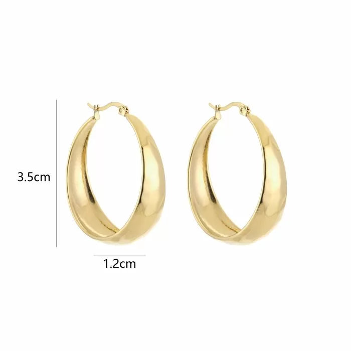 Daphne Earrings - Gold