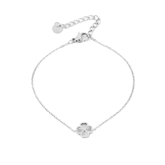 Clover Bracelet - Silver