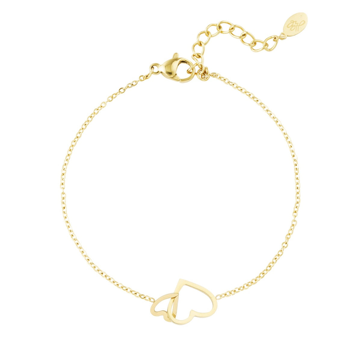 Eternal Love Bracelet 2x - Gold - Sieradenbycelin Sieradenbycelin Sieradenbycelin