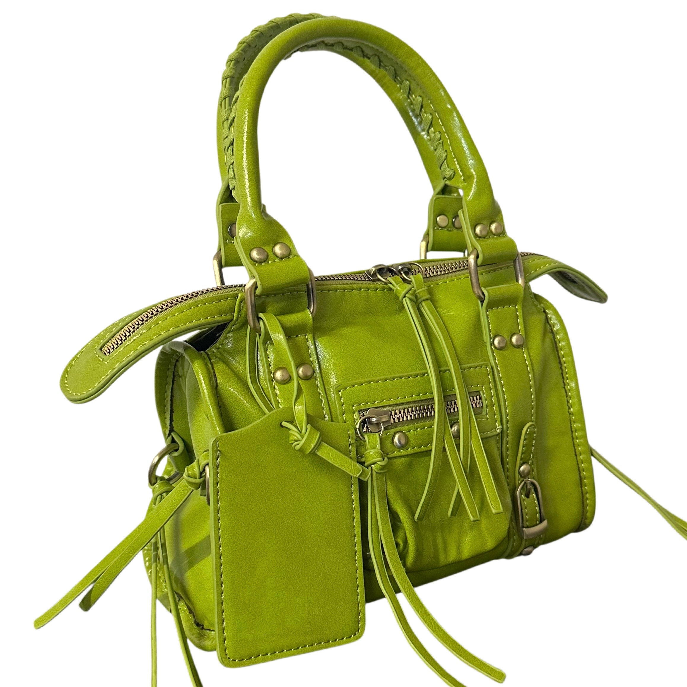 Liv Small Mirror Tas PU Leer - Groen