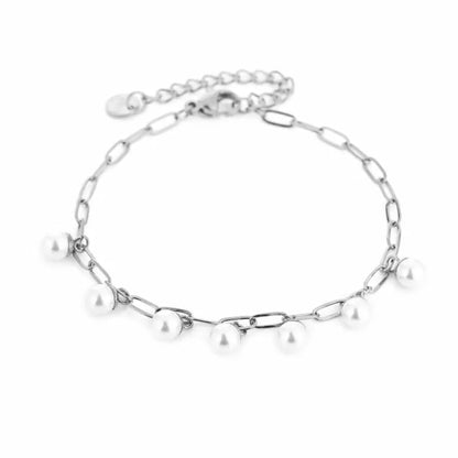 Parels Bracelet - Silver