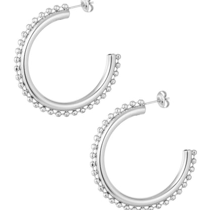 Bolletjes Earrings - Silver