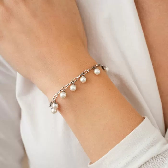 Parels Bracelet - Silver