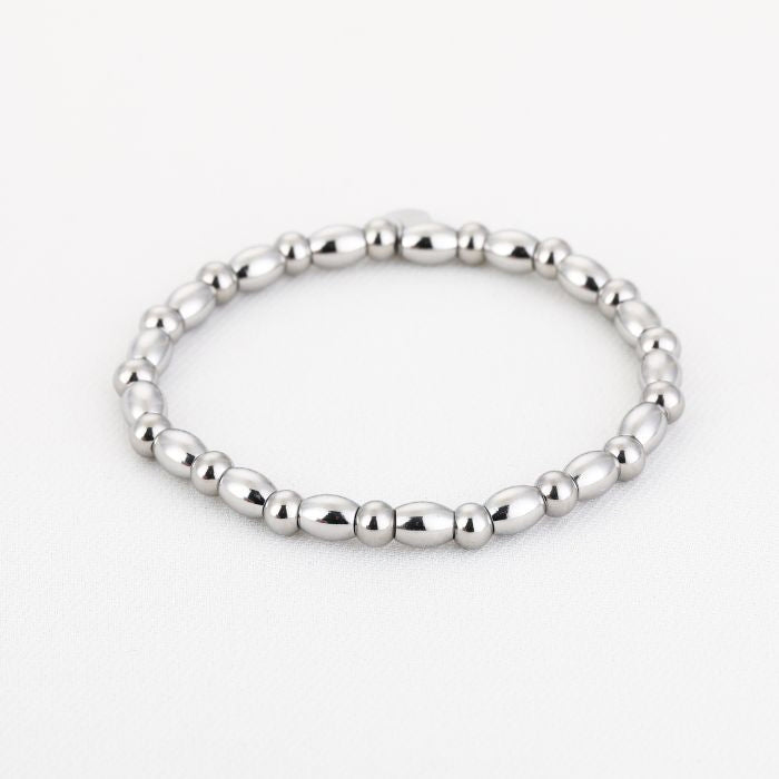 Beads Caroline Bracelet - Silver